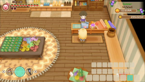 Jeff holds down the counter at the town general store screen shot